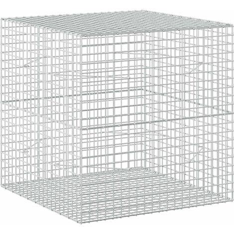 Gabion avec fil de 5 mm et maille de 5x5 cm 100x100x100 cm vidaXL (1/5)