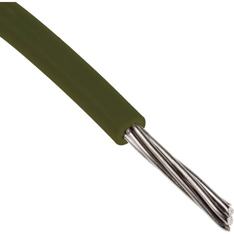 Fils de connexion RS PRO UL11028, 7 0,13 mm² 26 AWG, 600 V, MPPE Marron, 100m ( Prix pour Bobine de 100 Mètres )