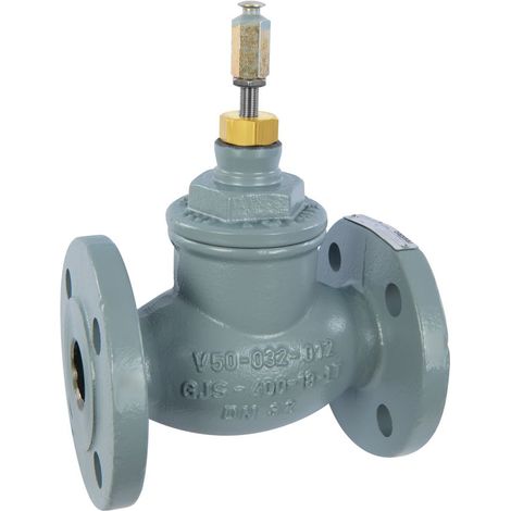 Resideo Zweiwegeventil DF-B-NI Sphäroguss, PN16, Flansch DN40, kvs 25, DF40B25NI-SV (1/3)
