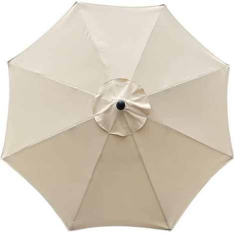 Housse de parasol 3 m – Imperméable et résistante aux UV – Tissu polyester double couche – Compatible avec parapluies 8 baleines (1/5)