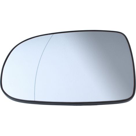 Insert de rétroviseur chauffant gauche pour Opel Corsa C 00-07 (1/5)