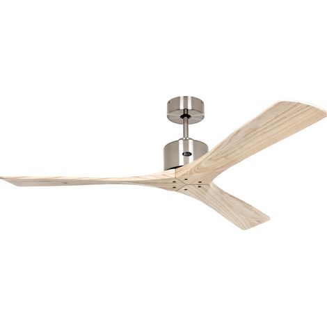 Ventilator casafan macau 132 cm Chrom Holz natur (1/5)