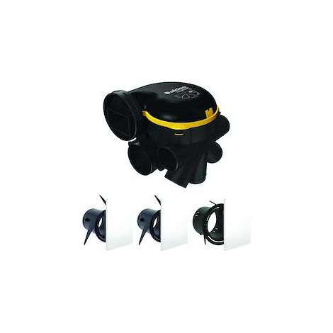 Kit Vmc Simple Flux Easyhome Auto Dhu Compact + 3 Grilles Design Colorline 11026050 - Aldes