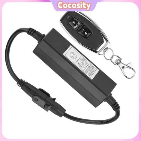 Actionneur Linéaire de Moteur 12V DC, Télécommande, Commutateur DPDT, et Arrière (1/4)