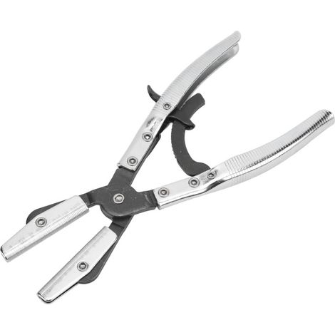 Universelles, drehbares Ratschen-Crimpwerkzeug für Kfz-Kühler- und Bremsflüssigkeitsschläuche, 25,4 cm (10 Zoll) (1/5)