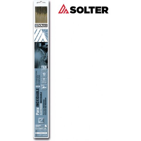 Elettrodo in acciaio inox e316l 2mm in blister 10 pz solter
