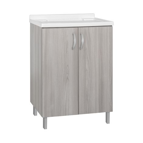 Lavabo Easy Top en melamina Olmo - 45 x 50 cm
