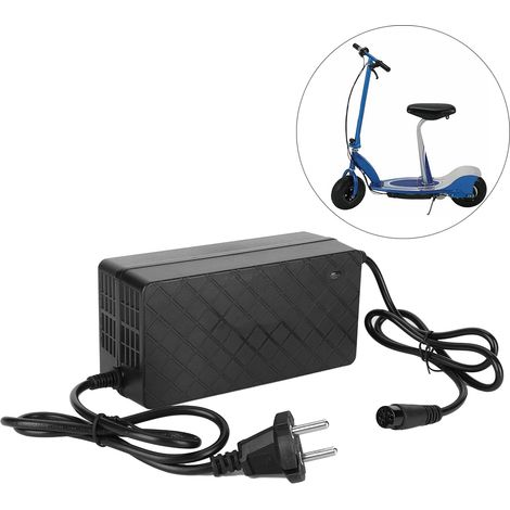 Chargeur batterie trottinette électrique compatible RAZOR E100 E200 E300 E125 E150 E500, prise UE, 90-230V, chargeur universel scooter. (1/5)