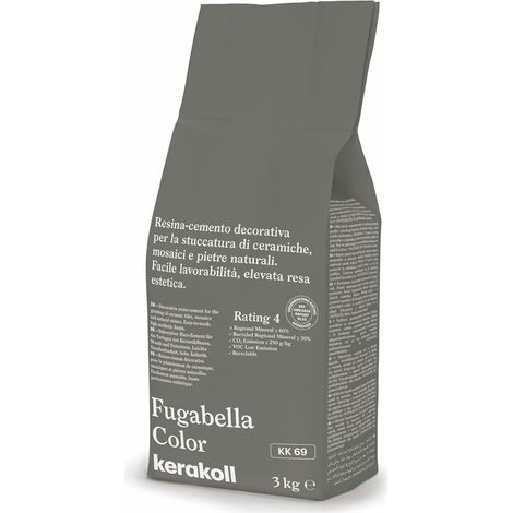 Joint de carrelage Fugabella Color FILL 3 kg by KERAKOLL  Coloris KK69
