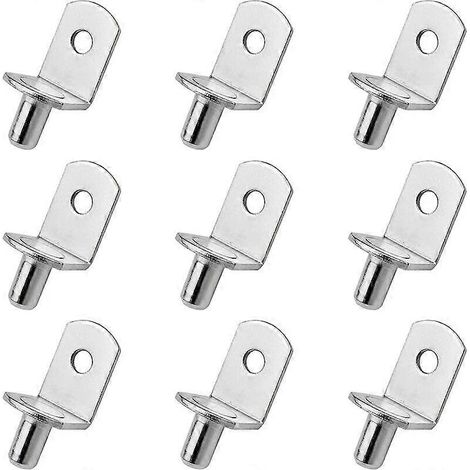 25 Pices Chevilles de Support d'tagre Goupille de Support d'Etagre en Métal Taquets pour Etagres L Fo (1/5)