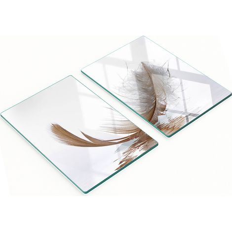 Taglieri da cucina decorativi in vetro con motivo "Acqua di sorgente" 2x40x52 cm (1/5)