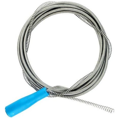 Furet déboucheur avec manivelle, Débouchage canalisation,Sonde de debouchage, furet canalisation pour les travaux manuels (3 Metre X 5mm) (1/4)