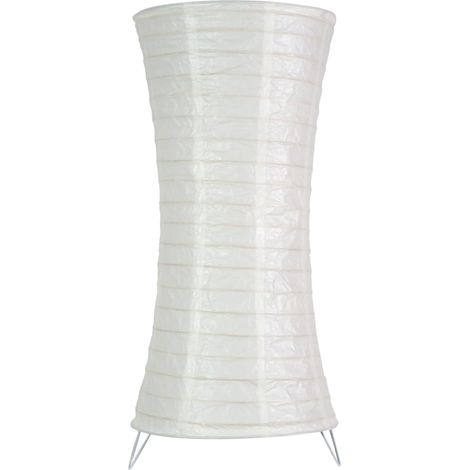 Candellux TAI lampada da tavolo bianca in carta E27 h65cm (1/2)