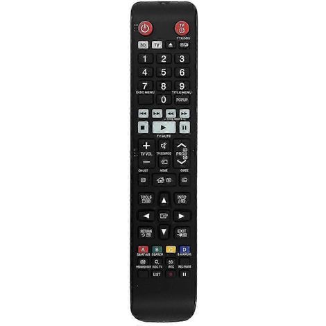 Télécommande de remplacement AK59-00176A pour lecteur Blu-ray Samsung BD-H8500, BD-H8900A/XY, BD-H8500A/XY, BD-H (noire) (1/5)