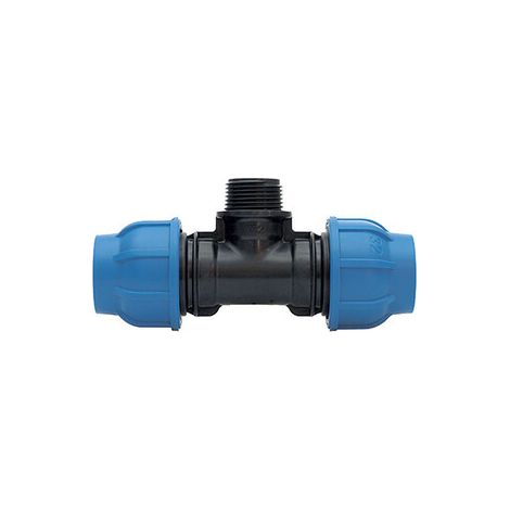RACCORDO POLIPROP TEE MAS D 32 X 1 X 32MM Q.TA 10