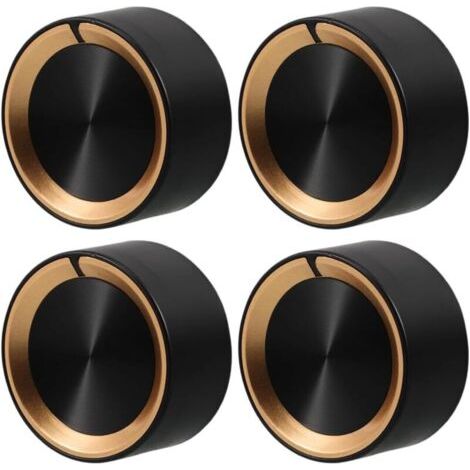 Pièces et accessoires pour cuisinières,Lot de 4 boutons de cuisinière à gaz, boutons de four de 8 mm, boutons de commande de gaz de cuisine, boutons de cuisinière