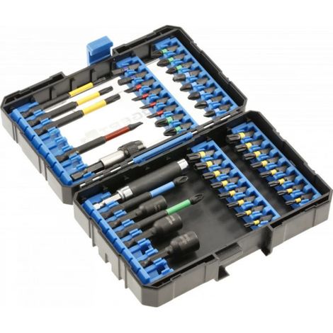 Jeu d'accessoires de tournevis Hogert HT1S800 43 unités