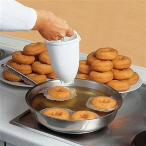 Machine à beignets à faire soi-même, distributeur manuel de pâte à beignets, ustensiles de cuisine