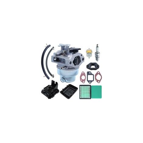 Kit Carburateur pour Honda GCV160 GCV135 GC160 GC135 GCV160-OHC Moteur et Tondeuse, Carbu GCV 160 Tondeuse à Gazon avec Bougie d'allumage,Filtre à Air,Joint, Pièces de Rechange 16100-Z0L-023 (1/5)