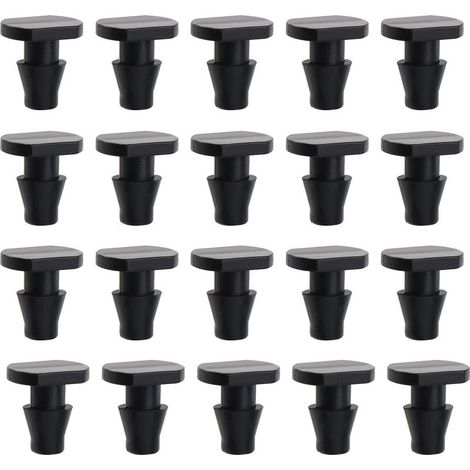 100pcs Bouchon de Tuyau d'irrigationTuyau Goutte à Goutte Embouts Irrigation Capillaire Petit Bouchon Accessoires pour Jardin Arrosage Irrigation (1/5)