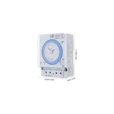 Temporizador mecánico, interruptor de control de tiempo de 12 V CC, temporizador de cocina, interruptor de control de tiempo TB35N TB388 TB35 TB35-N TB889 VT35B - Parfait-Crezuo