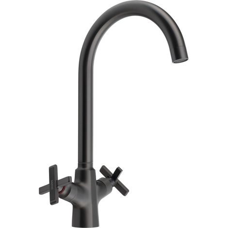 Mitigeur de cuisine XELLA, gun metal (1/4)