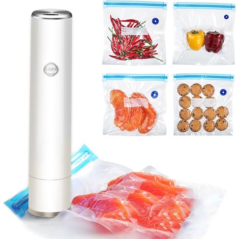 Machine sous vide alimentaire dernier modèle 2025, mini machine sous vide portable pour la conservation et le stockage des aliments, machine sous vide pour économiser les aliments. (1/5)