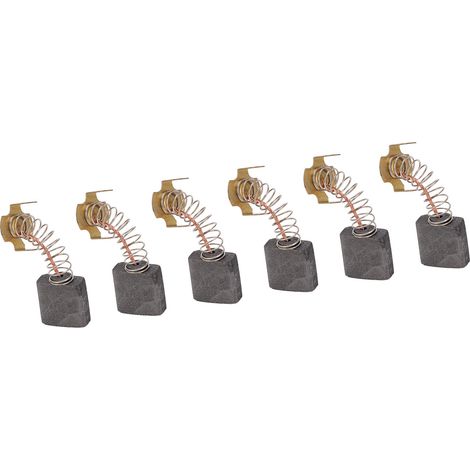 20-teiliges Kohlebürsten-Set, Ersatz-Kupferkohlebürsten für elektrische Bohrmaschinen und Winkelschleifer (1/5)