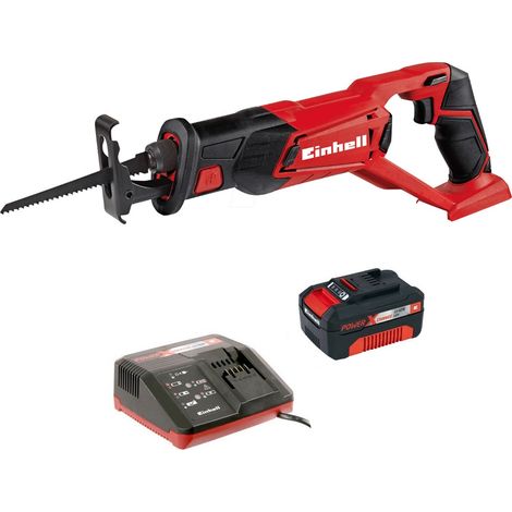 Einhell Cordless Reciprocating Recip Saw Power X Change 18v + 3ah TE-AP 18LI (1/4)