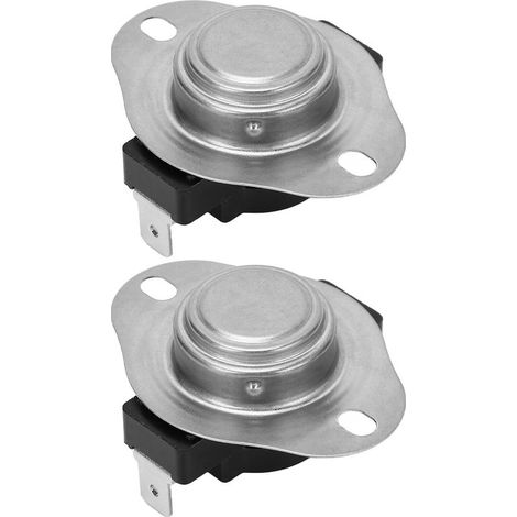 Thermostat Bimétallique 25A 250V 110°C pour Chauffe-Eau et Ventilation, Commutateur de Sécurité Thermique (1/5)