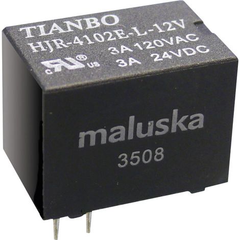 Tianbo Electronics HJR-4102-L-05VDC-S-Z Printrelais 5 V/DC 5 A 1 Wechsler 1 St.