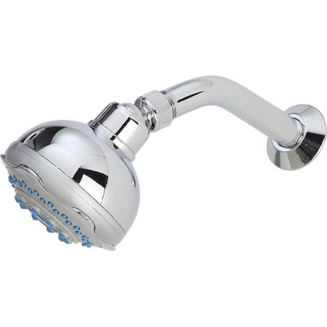 kippen 5091 Soffione Doccia Anticalcare a 3 Funzioni Intercambiabili, Cromato (1/4)