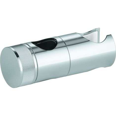 Grohe Gleitelement für Rainshower SmartActive Brausestangen, schwenkbarer Halter, 22mm, Phantom Black, 48424KF0 (1/2)