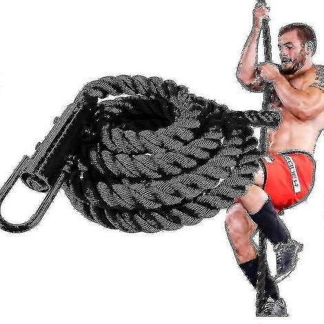 Corde d'escalade pour salle de sport, entraînement CrossFit intérieur et extérieur (1/3)