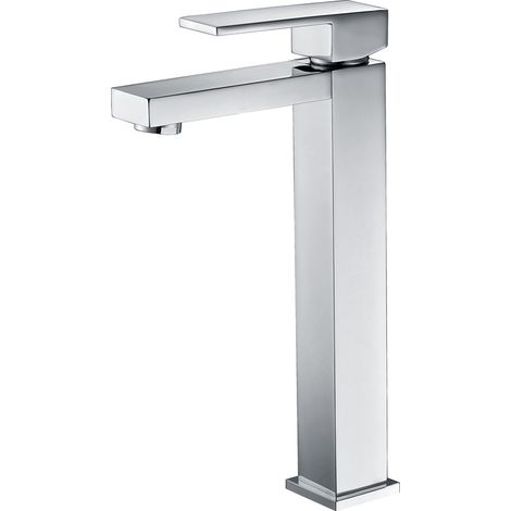 IMEX Miscelatore monocomando für Waschbecken verchromter Messingkörper 25 mm Keramik-Kartusche flexible 3-8-Zulaufleitungen Material Messing-Zamak – Modell Valencia BDV003-3 (1/2)
