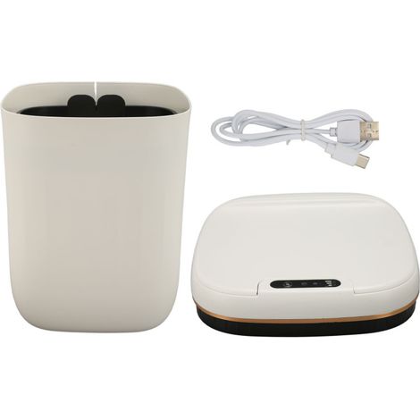 Irovami Poubelle sans contact 20L – Détecteur mouvement, rechargeable – Idéal pour salle bain, chambre, cuisine (1/5)