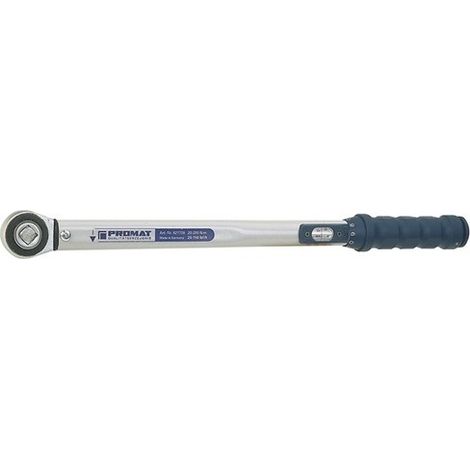 LLAVE DINAMOMÉTRICA 1/4 PULG. 1-5 NM CUADRADO PASANTE PROMAT