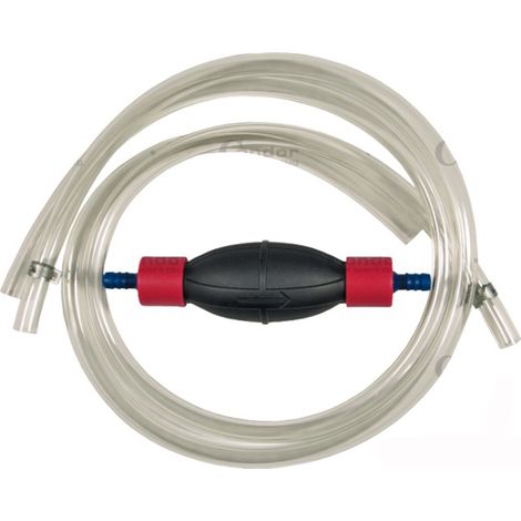 POMPA DI EMERGENZA C/TUBO FLESSIBILE 2m PER TRASFERIMENTO CARBURANTE OLIO CONDOR