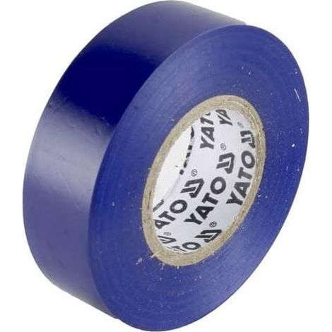 Nastro isolante elettrico YATO 15 mm x 20 m blu
