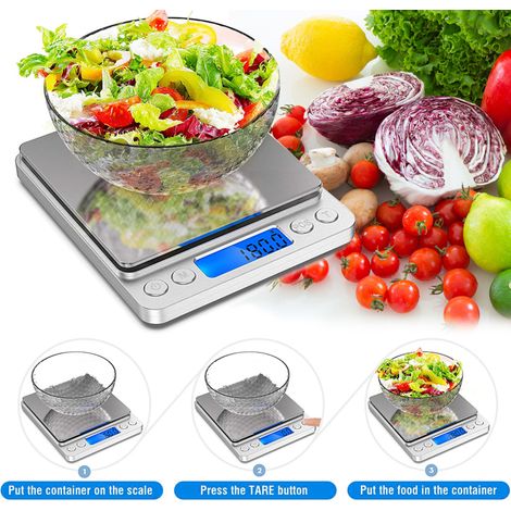 1kg/0.1g Accurate Electrical Kitchen Scale,Coffee Scale Food Weight Postal Scales Multifunction Scale Measures in Grams and oz for Cooking Baking