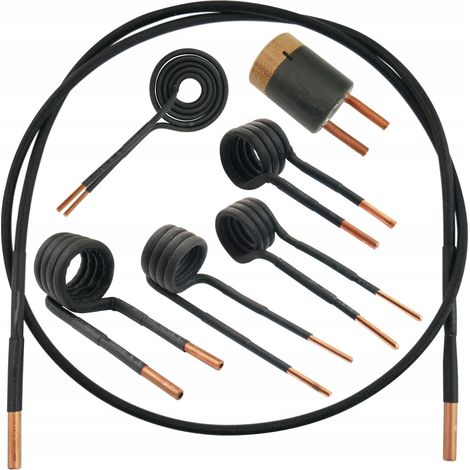 Bobinas de inducción para calentador, juego de 7 bobinas de diferentes tipos. (1/5)
