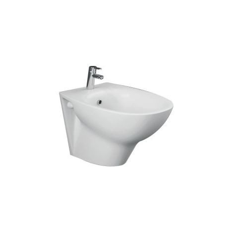 Bidet sospeso monoforo simply senza rubinetteria e senza fissaggi.