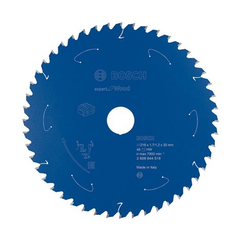 Bosch Kreissägeblatt Expert for Wood 216x30x1.7/1.2x48T