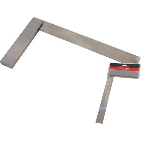 Neilsen Engineers Right Angle Polished Try Steel Machinist Square 12" 300mm (1/2)