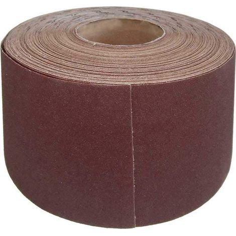 Rouleau de papier de verre, 115 mm x 50 m, p. Cales à poncer, Corindon normal (Lot de 1) G80 (1/5)