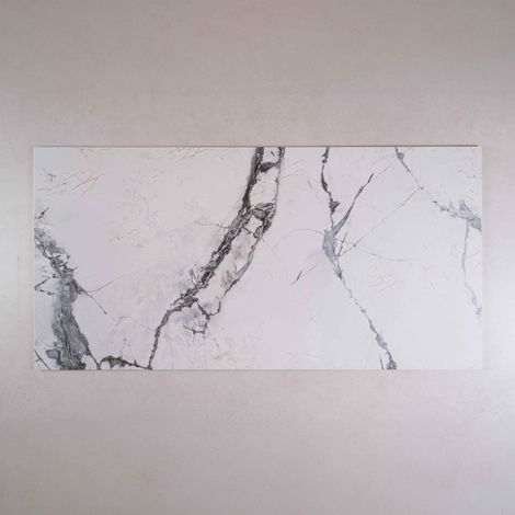 Carrelage Effet Marbre THE ROOM 60x120 cm Inv White Gloss (1/5)