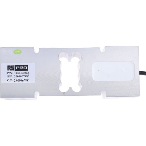 Cellule de Charge RS PRO par Compression 500kg, 174 x 60 x 64 mm ( Prix pour 1 ) (1/4)