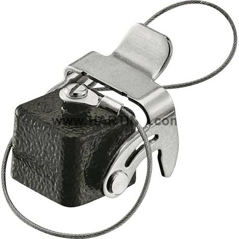 [GEBRAUCHT] B-Ware HARTING Schutzkappe Abdeckung Protective Cap Han 3A Zinkdruckguss 09370035402 (1/2)