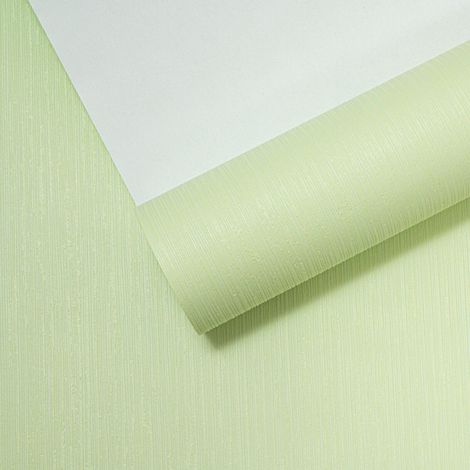 Light Lime Wallpaper Plain Stripe Non-Woven Vinyl Paste The Wall (1/5)