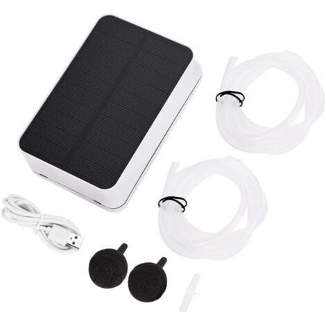 QORVA-Waterproof Oxygenator - Solarbetriebener, wasserdichter Sauerstoffanreicherer, Belüfter und Sauerstoffpumpe für Notfallsituationen in Schwimmbädern und Teichen. (1/5)